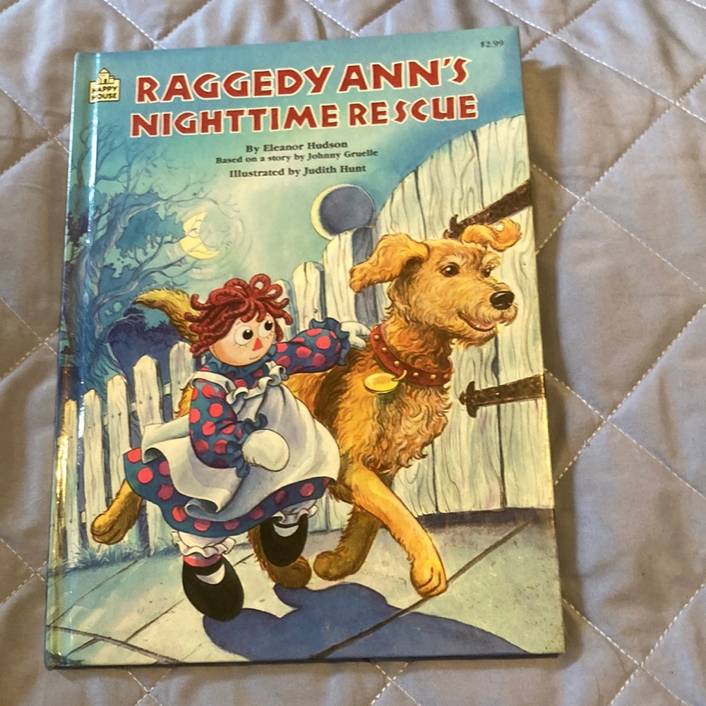 Raggedy Ann’s Nighttime Rescue Hardcover Book